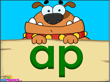 ‘ap’ Word family Video, Short a | KizPhonics